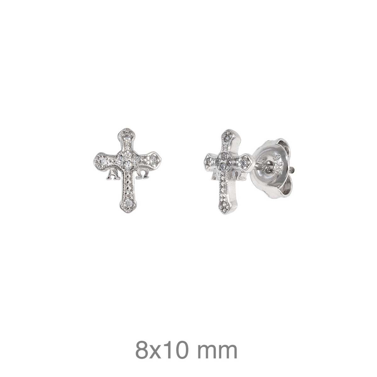 PENDIENTES PLATA CRUZ ASTURIAS ZTAS PRES