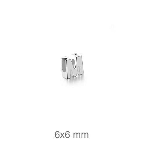COLGANTE PLATA LETRA M