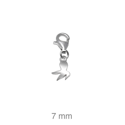 COLGANTE PLATA CHARM PULPO