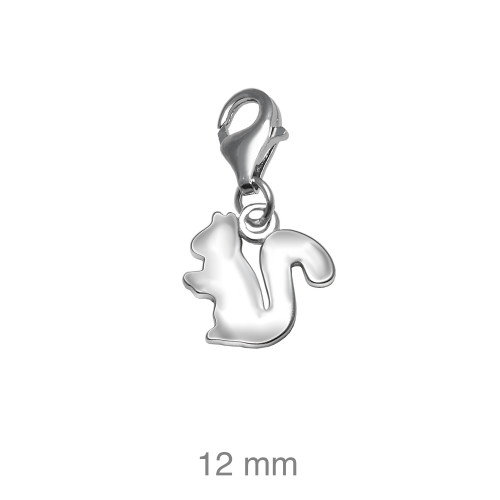 COLGANTE PLATA CHARM ARDILLA