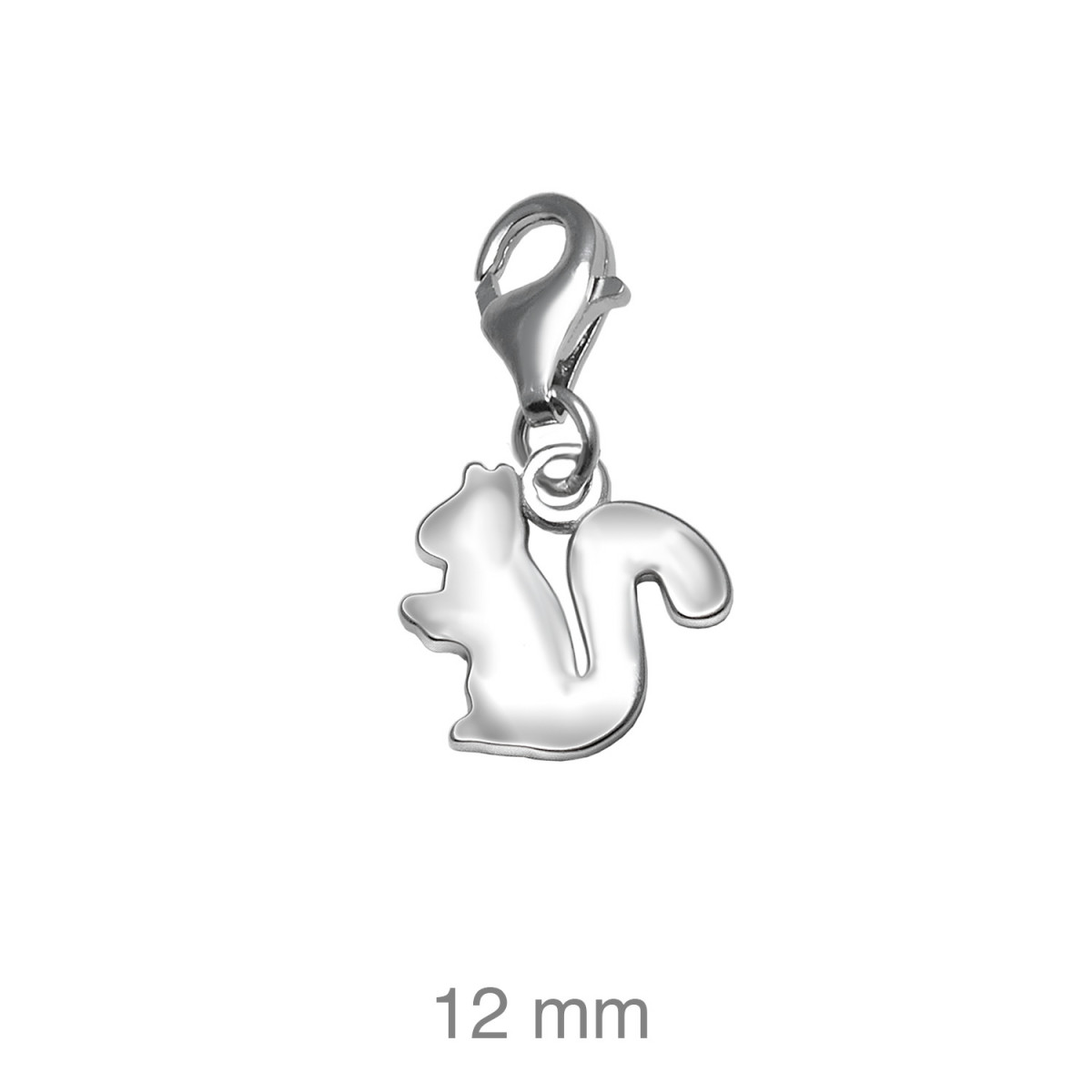 COLGANTE PLATA CHARM ARDILLA