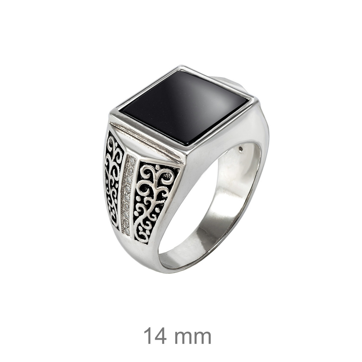 SELLO PLATA ONIX