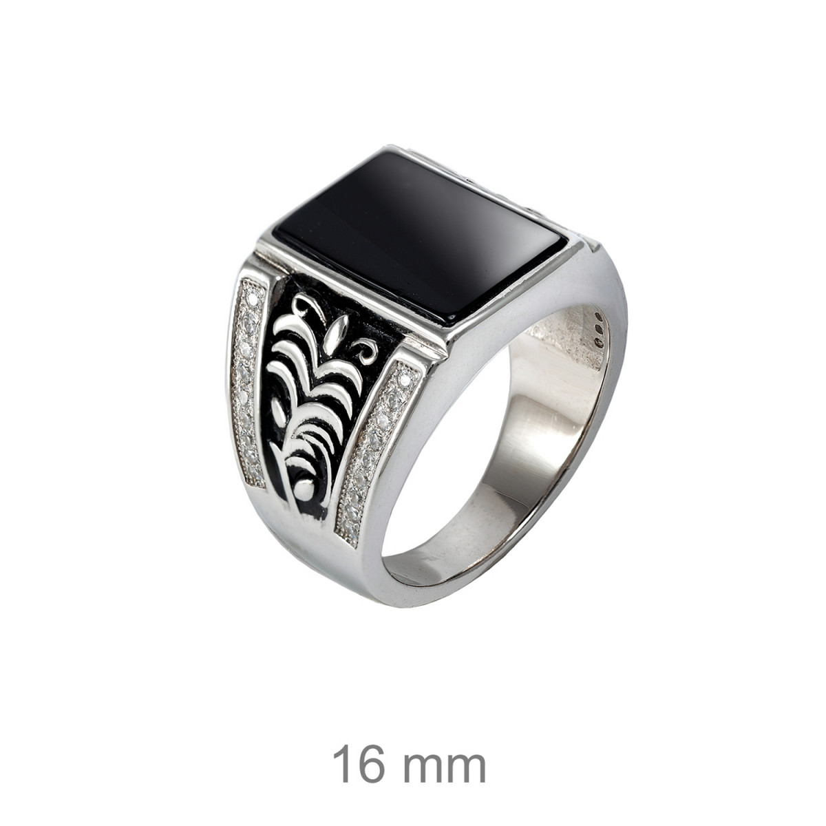 SELLO PLATA ONIX