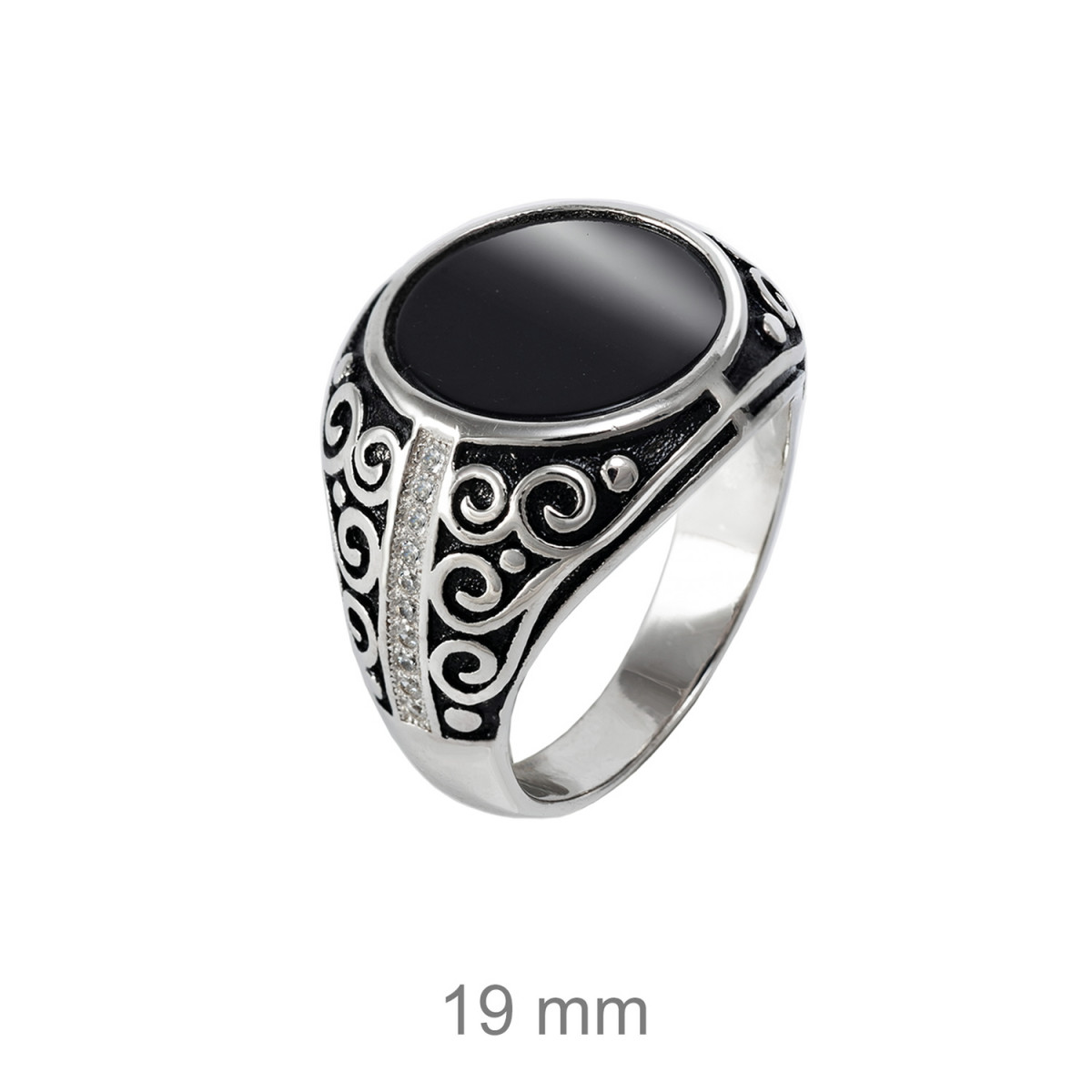 SELLO PLATA ONIX