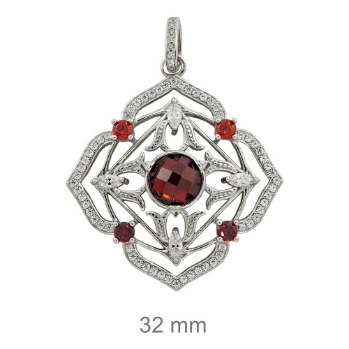 COLGANTE PLATA CHAKRA