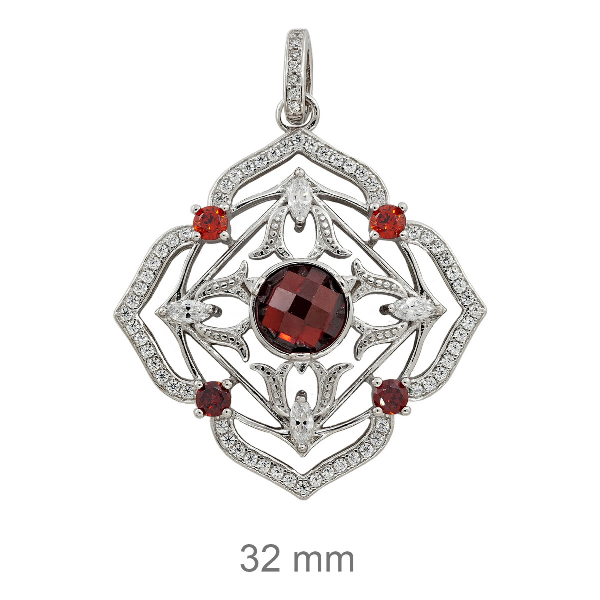 COLGANTE PLATA CHAKRA
