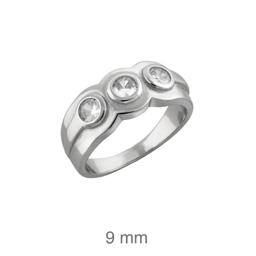 TRESILLO PLATA CIRCONITAS