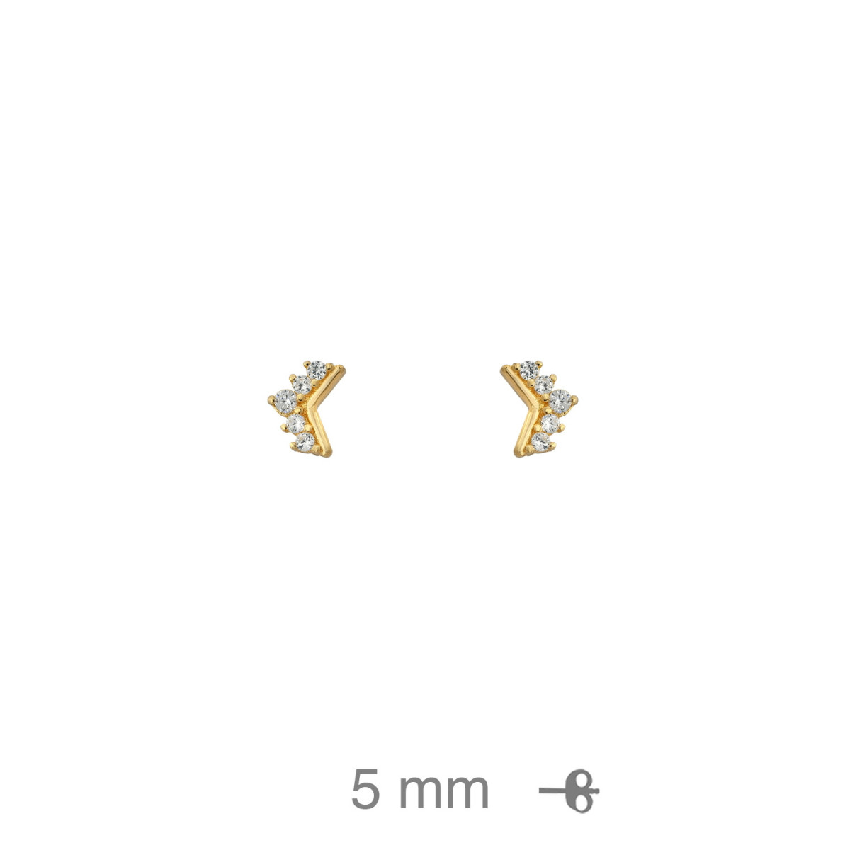 PENDIENTES PLATA B.ORO ZTAS