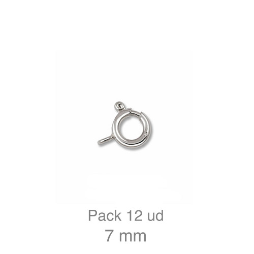 REASA REFORZADA DE 7mm PLATA PACK-12 UDS