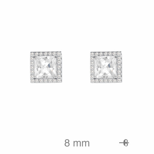 PENDIENTES PLATA CIRCONITAS