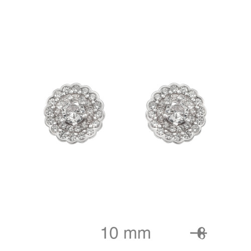 PENDIENTES PLATA CIRCONITAS