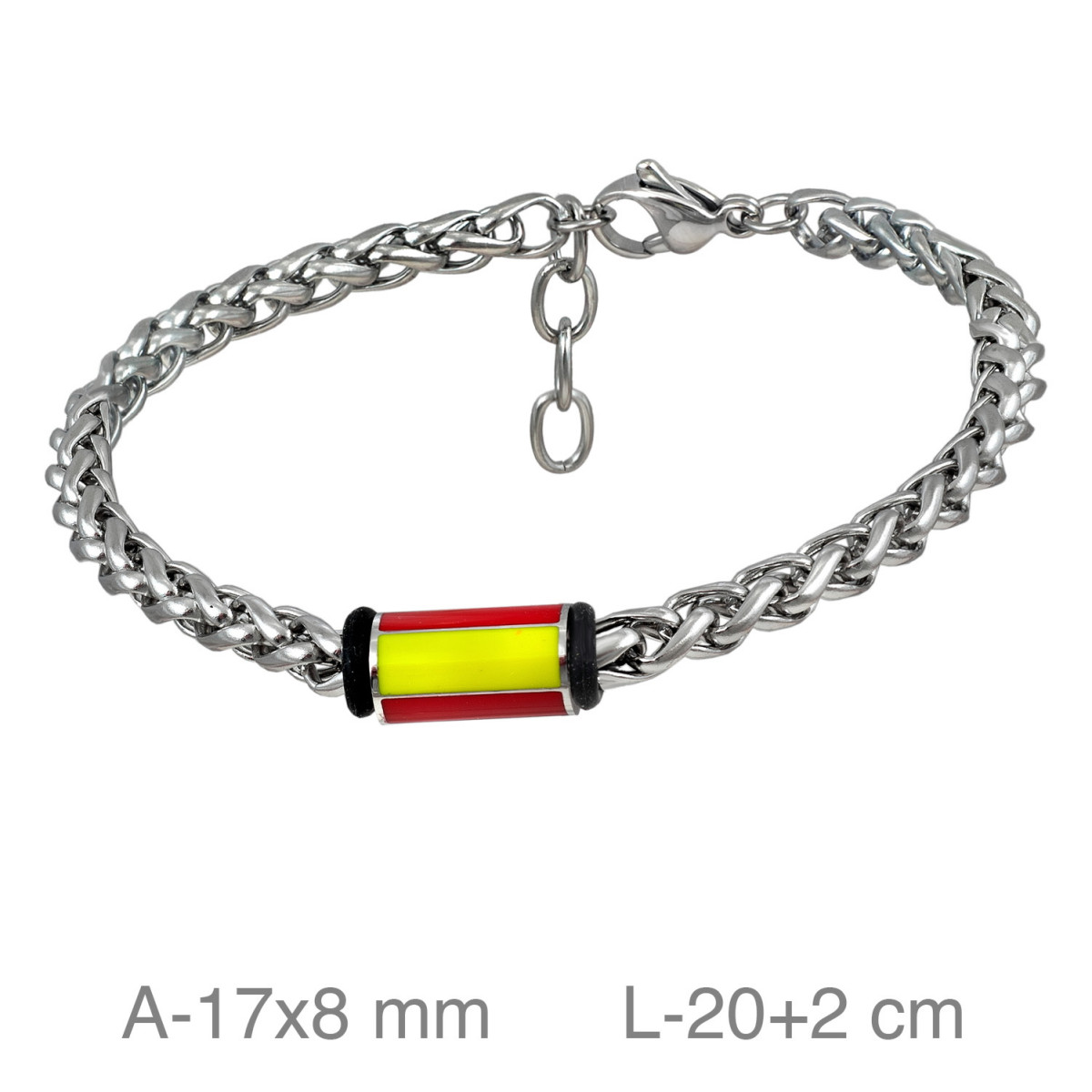 PULSERA ACERO ESPAÑA