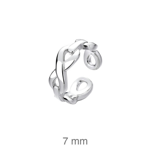 SORTIJA PLATA INFINITOS