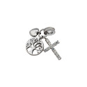 COLGANTE PLATA ARBOL VIDA CRUZ ZTAS CORAZON