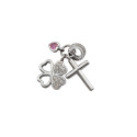 COLGANTE PLATA TREBOL ZTAS CRUZ CORAZON