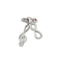 COLGANTE PLATA INFINITO CLAVE SOL CORAZON