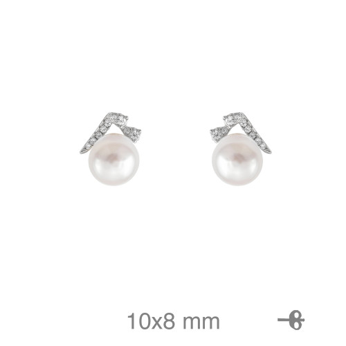 PENDIENTES PLATA TU Y YO ZTAS PRESION