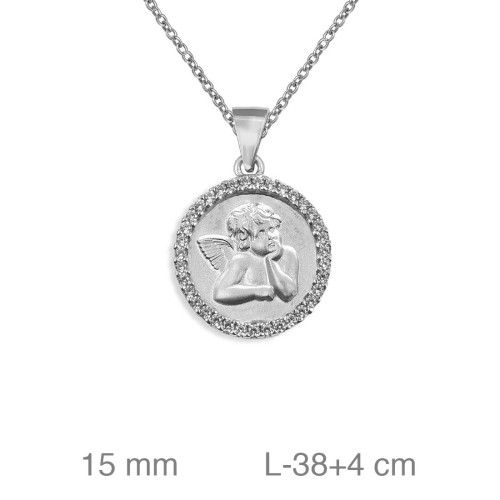 GARGANTILLA PLATA ANGEL ZTAS