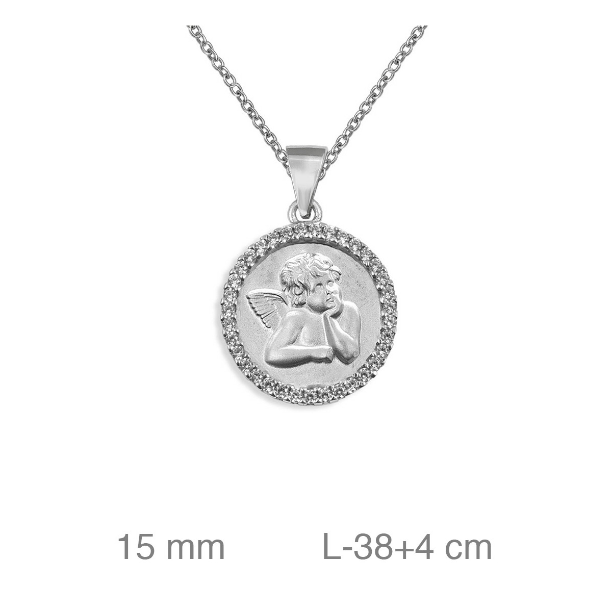 GARGANTILLA PLATA ANGEL ZTAS