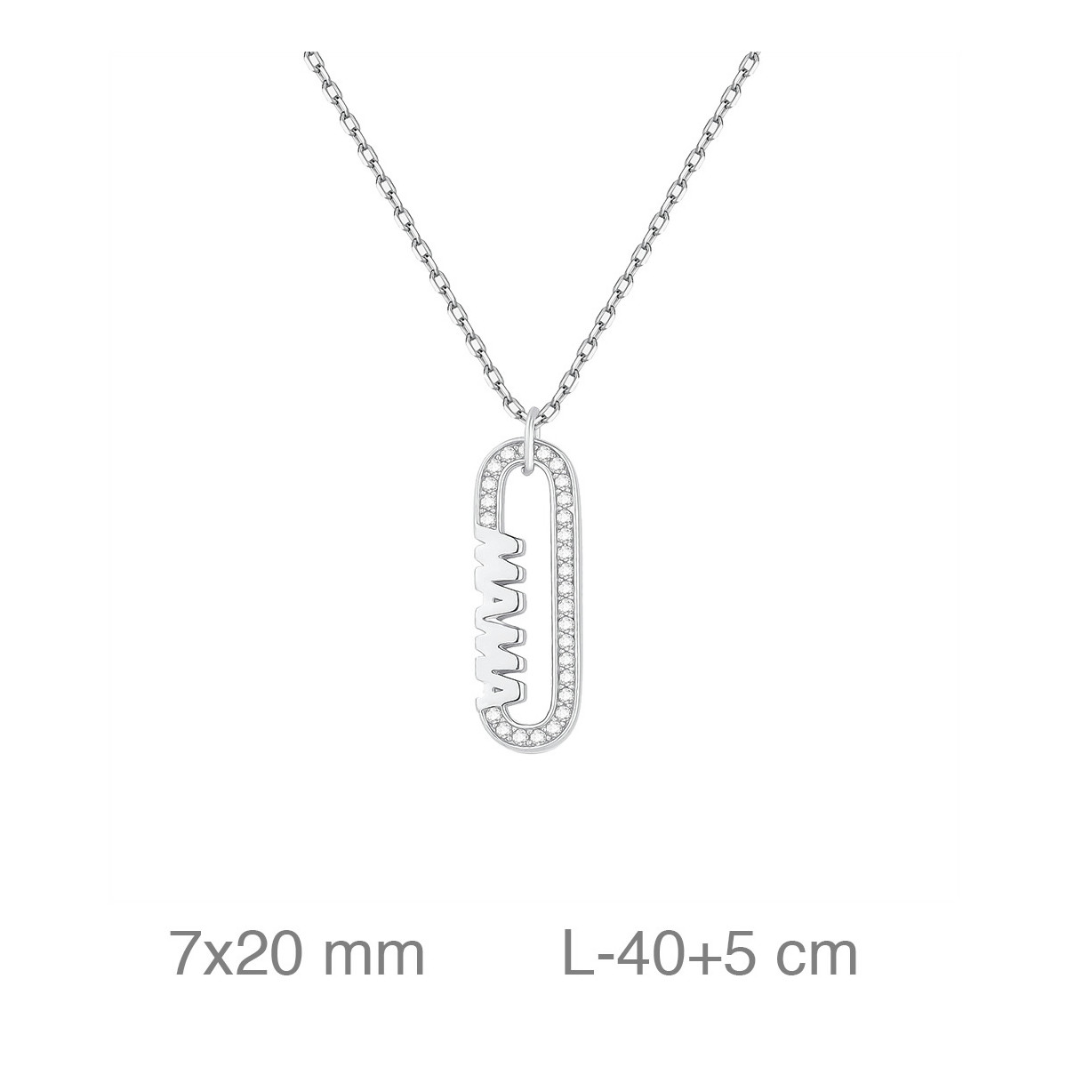 GARGANTILLA PLATA MAMA