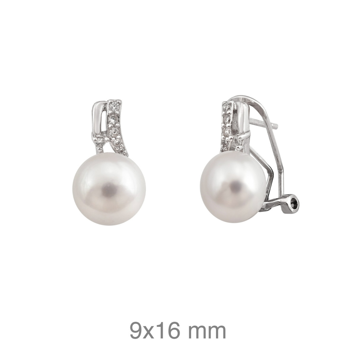 PENDIENTES PLATA TU Y YO ZTAS PERLA NATURAL