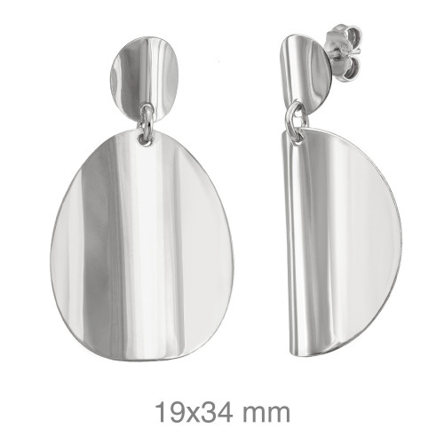 PENDIENTES PLATA