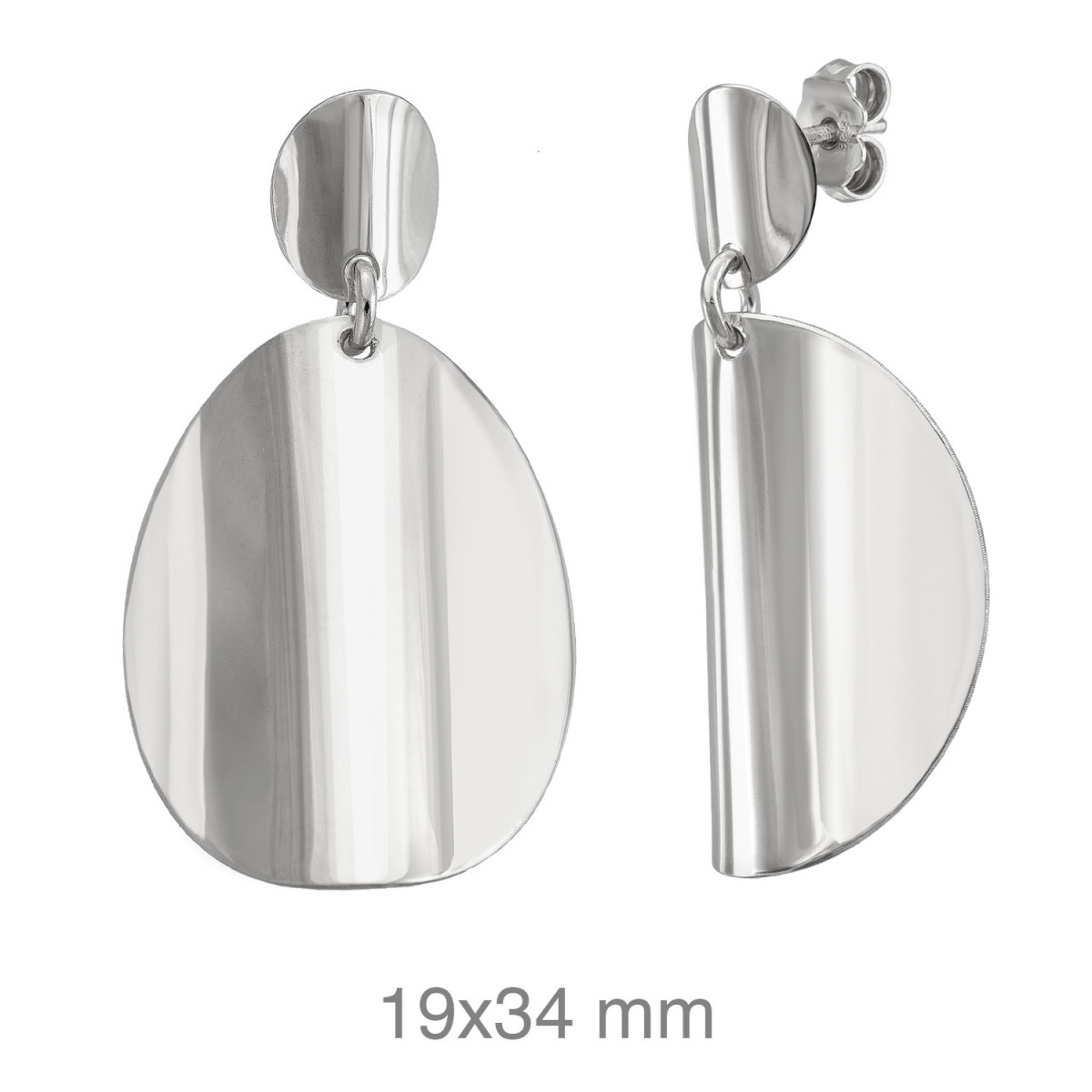PENDIENTES PLATA