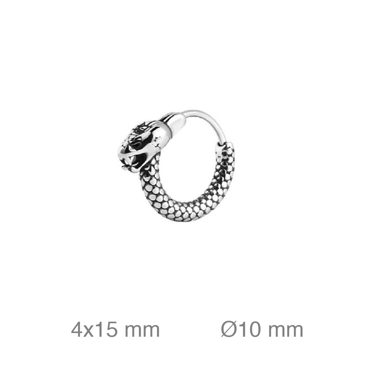 CRIOLLA ACERO SERPIENTE (1UD)