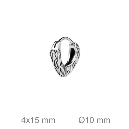 CRIOLLA ACERO ESTAMPADA (1UD)