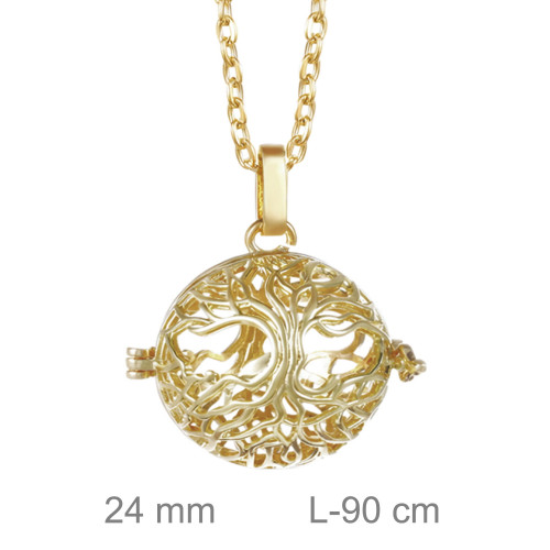 LLAMADOR BRASS B.ORO ARBOL VIDA