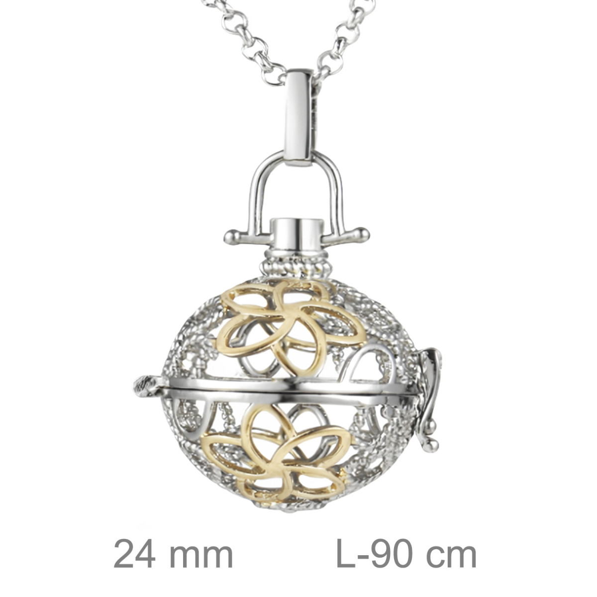 LLAMADOR BRASS BICOLOR FLOR