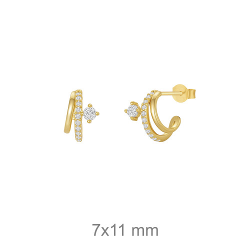 CRIOLLA PLATA B.ORO+e CIRCONITAS PRESION