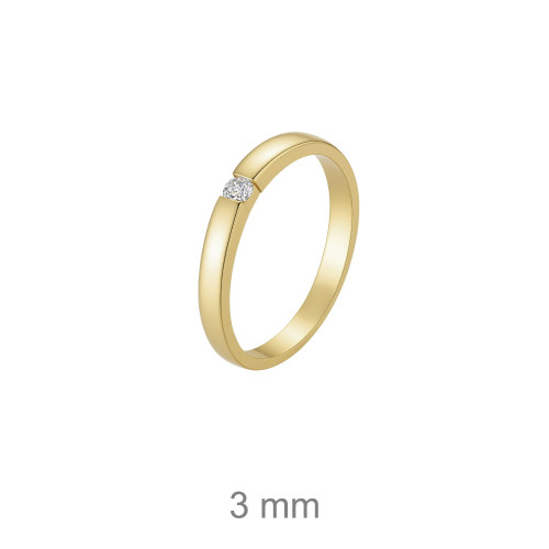 SORTIJA PLATA B.ORO+e CIRCONITA