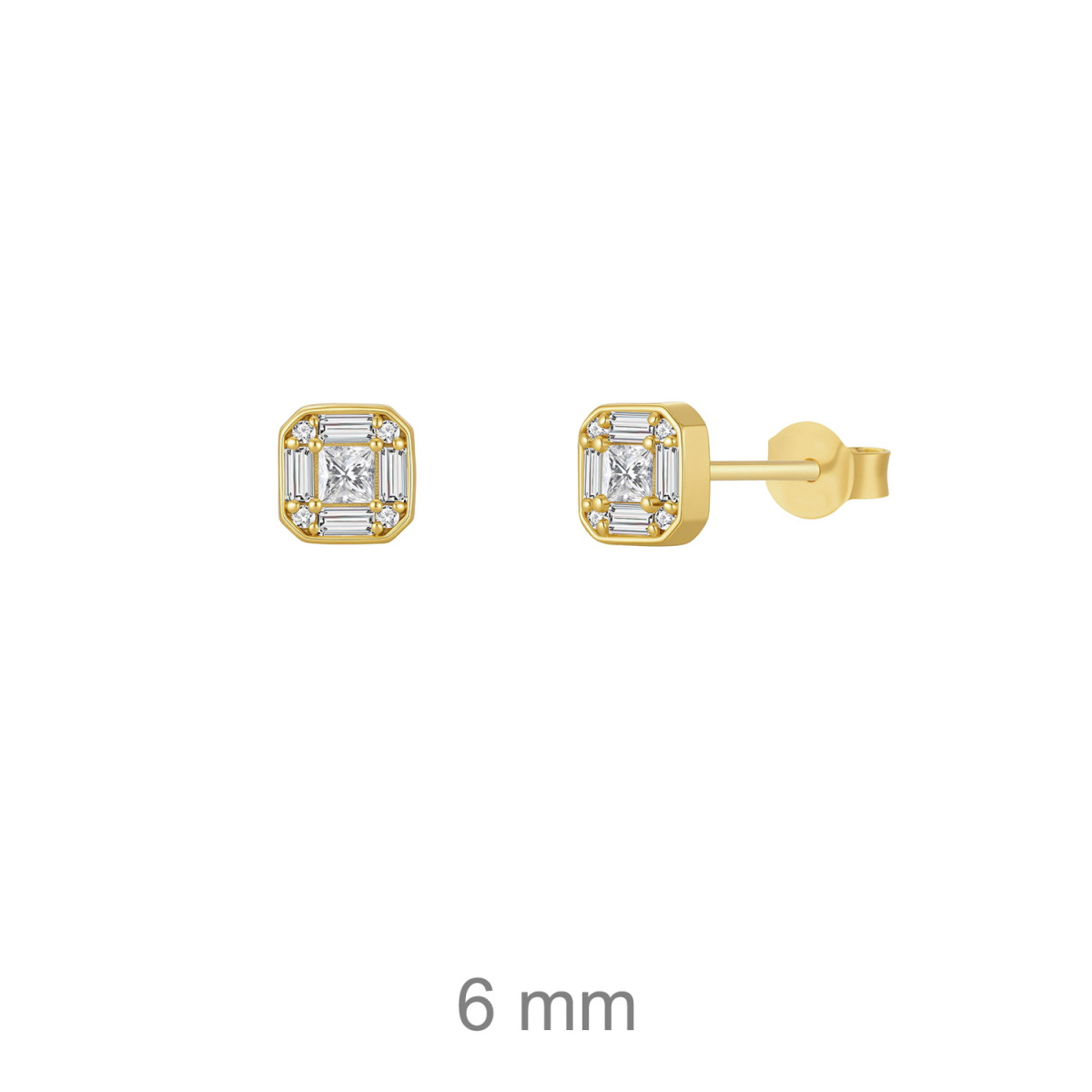 PENDIENTE PLATA B.ORO+e CIRCONITAS PRESION