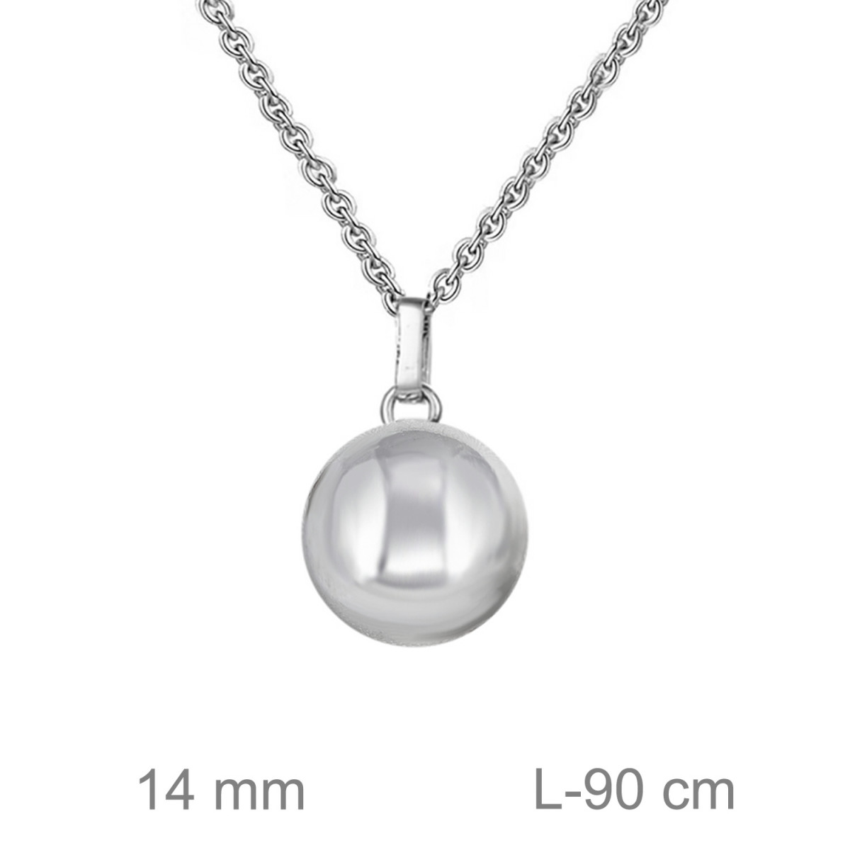 LLAMADOR BRASS LISO 14 MM
