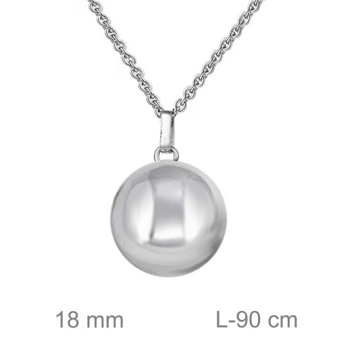 LLAMADOR BRASS LISO 18 MM